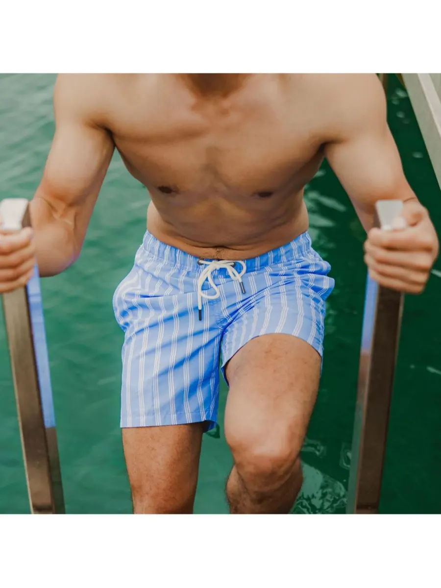 Мужские плавки Ocean Drive Stripe Snapper Rock — изображение 2 из 10, синий