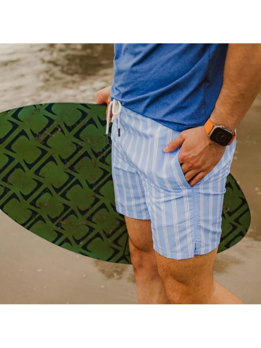 Мужские плавки Ocean Drive Stripe Snapper Rock — изображение 5 из 10, синий