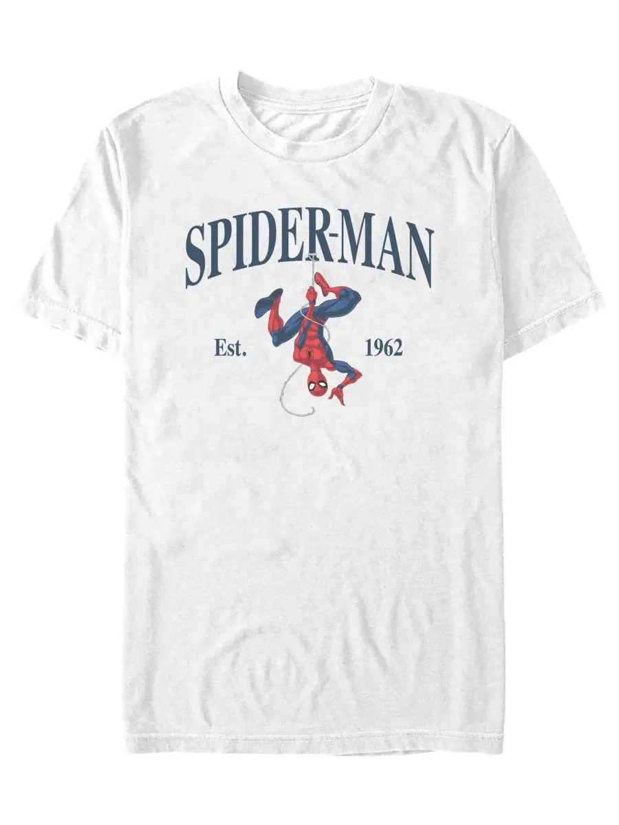 Футболка мужская с принтом Spider-Man Spider Hang Fifth Sun — изображение 1 из 3, белый