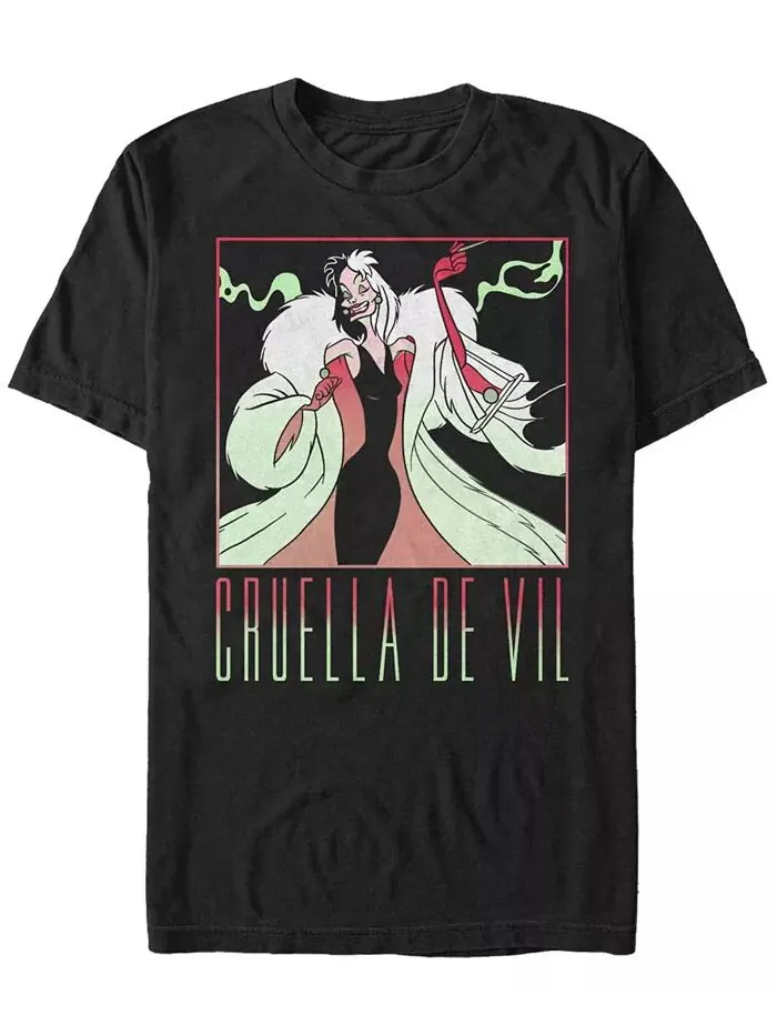 Футболка мужская Cruella The Cruel с коротким рукавом Fifth Sun — изображение 1 из 1, черный