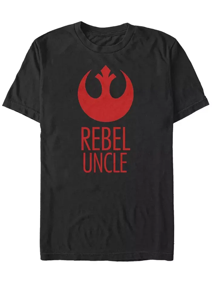 Мужская футболка с коротким рукавом Rebel Uncle Fifth Sun — изображение 1 из 1, черный