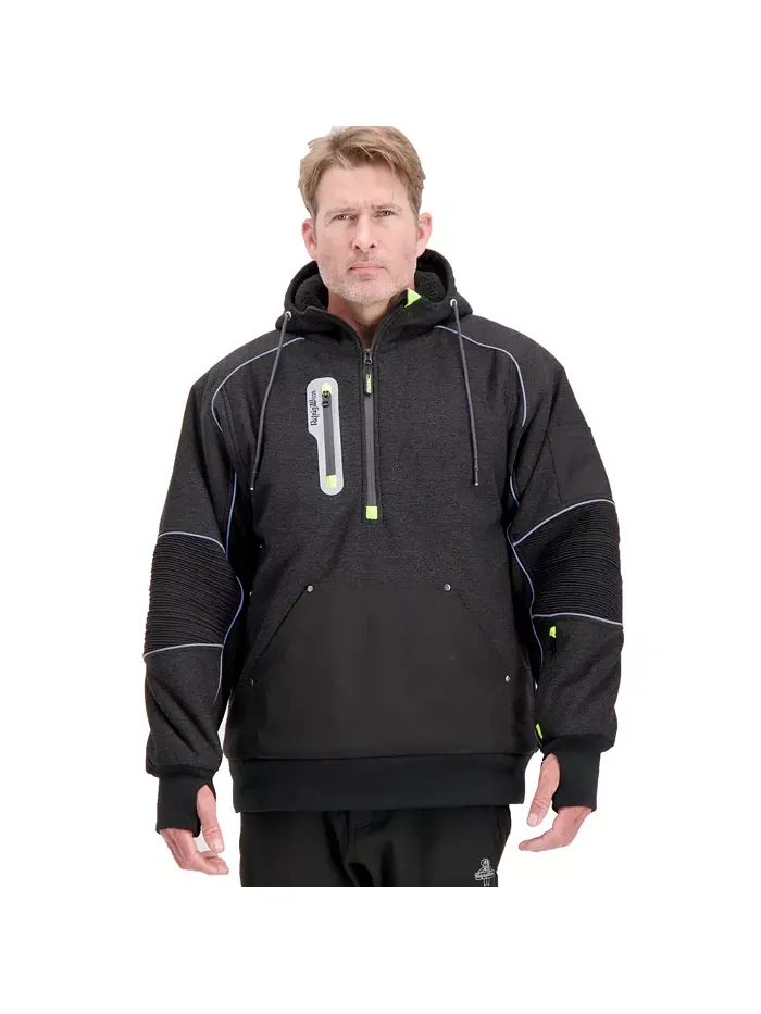Мужская утепленная худи RefrigiWear Extreme Hybrid — изображение 1 из 6, черный