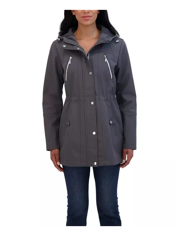 Женская куртка Soft Shell с капюшоном Sebby Collection