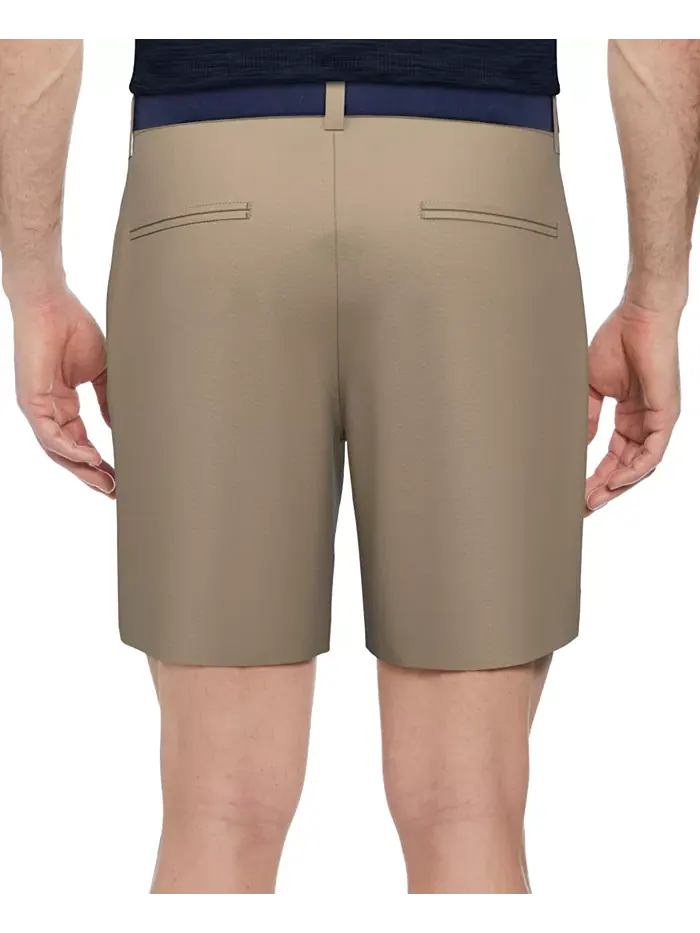 Мужские эластичные шорты для гольфа Performance Pull-On 8" PGA TOUR — изображение 2 из 2, чиншилла