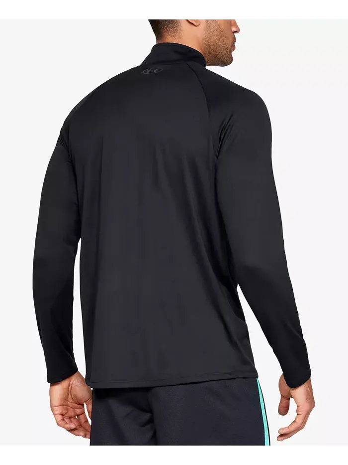 Мужская флисовая толстовка UA Tech с полузастежкой Under Armour — изображение 3 из 3, синий