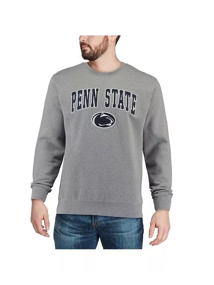 Мужская толстовка Penn State Nittany Lions Arch Logo с круглым вырезом Colosseum — изображение 8 из 10, темно-синий