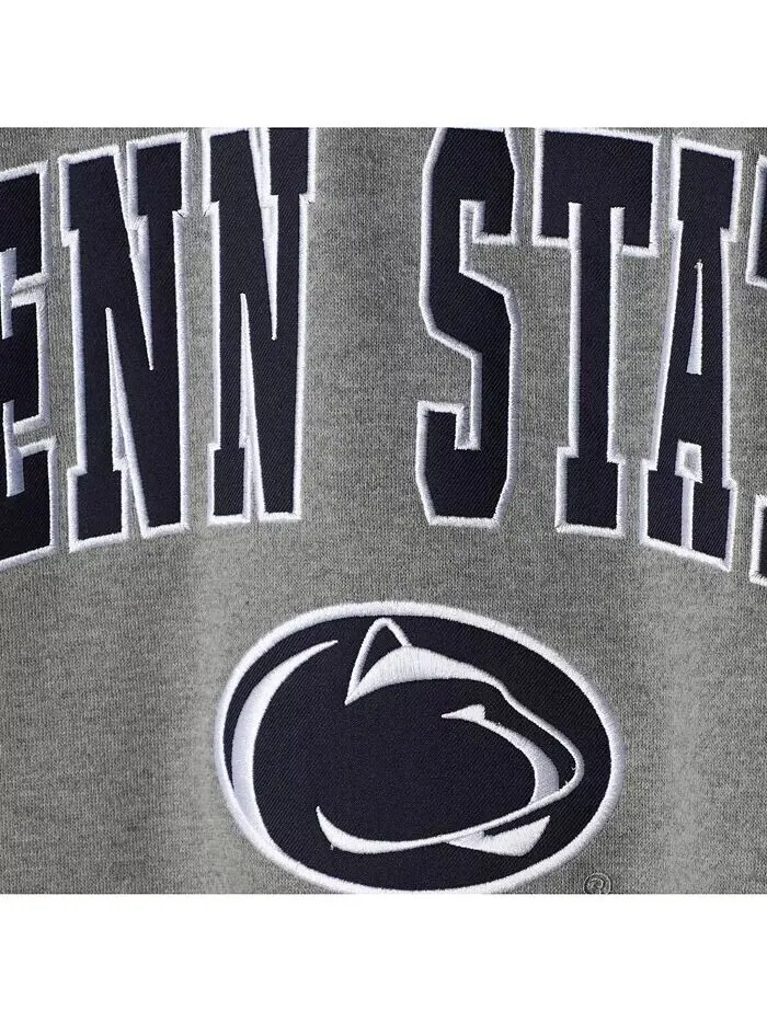 Мужская толстовка Penn State Nittany Lions Arch Logo с круглым вырезом Colosseum — изображение 7 из 10, белый