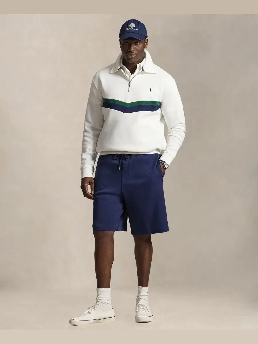 Свитшот с четверть-молнией Polo Ralph Lauren — изображение 2 из 5, белый