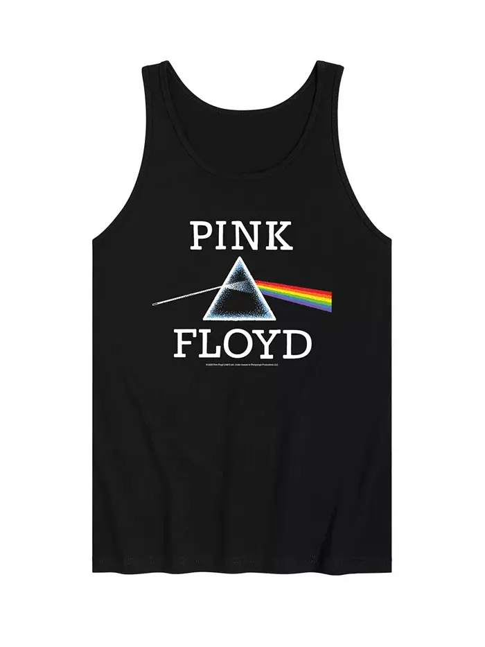 Мужская футболка Pink Floyd Dark Side Moon Airwaves — изображение 1 из 2, черный