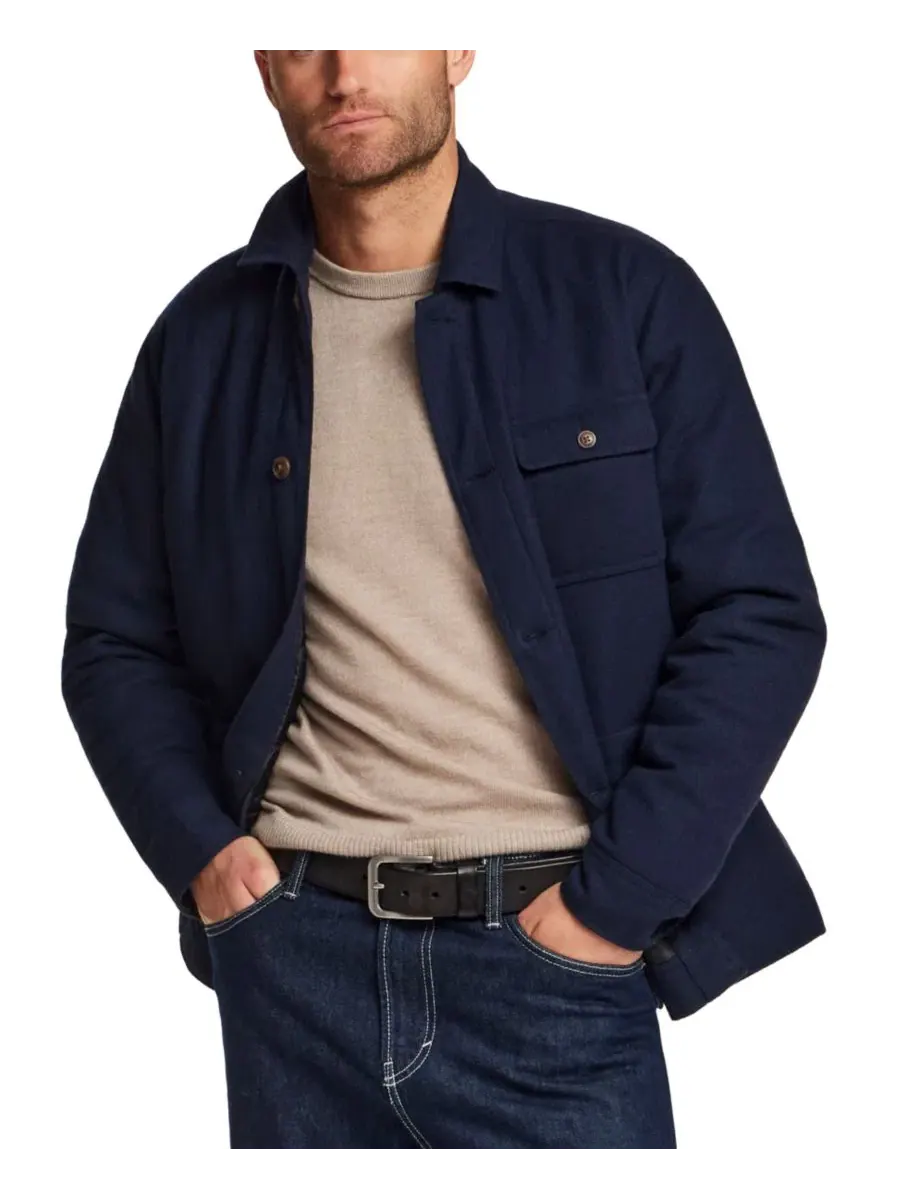 Мужская куртка на подкладке из искусственного меха Weatherproof Vintage — изображение 2 из 5, синий