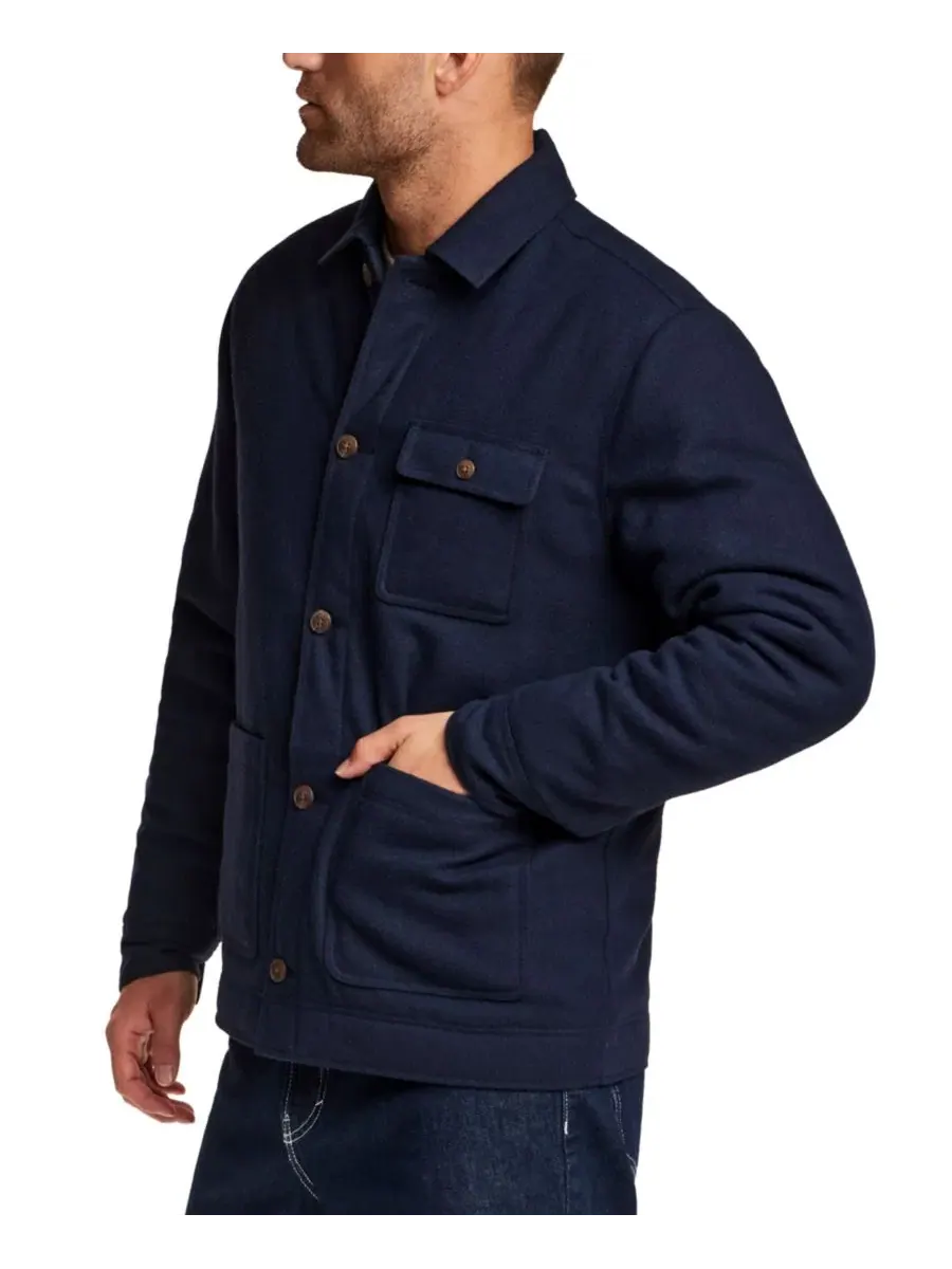 Мужская куртка на подкладке из искусственного меха Weatherproof Vintage — изображение 3 из 5, синий