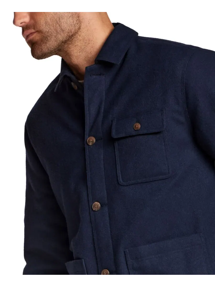 Мужская куртка на подкладке из искусственного меха Weatherproof Vintage — изображение 4 из 5, синий