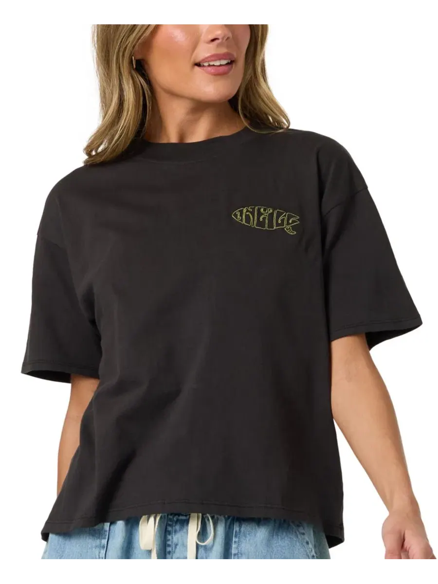 Футболка с принтом Board Graphic, модель Women's Board Graphic Crewneck T-Shirt O'Neill
