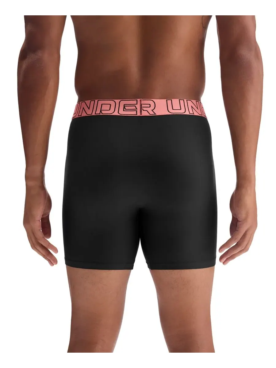 Мужские боксерские трусы Boxerjock Performance Tech, комплект из 3 штук Under Armour — изображение 3 из 5, черный
