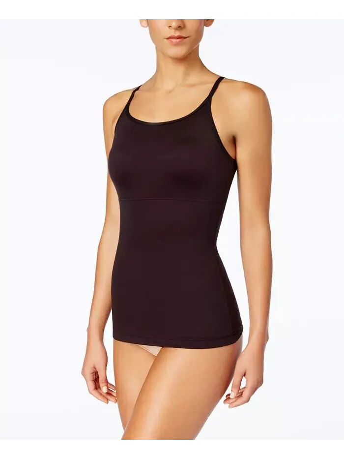 Женская фирменная длинная майка без жира 3266 Maidenform — изображение 1 из 5, черный