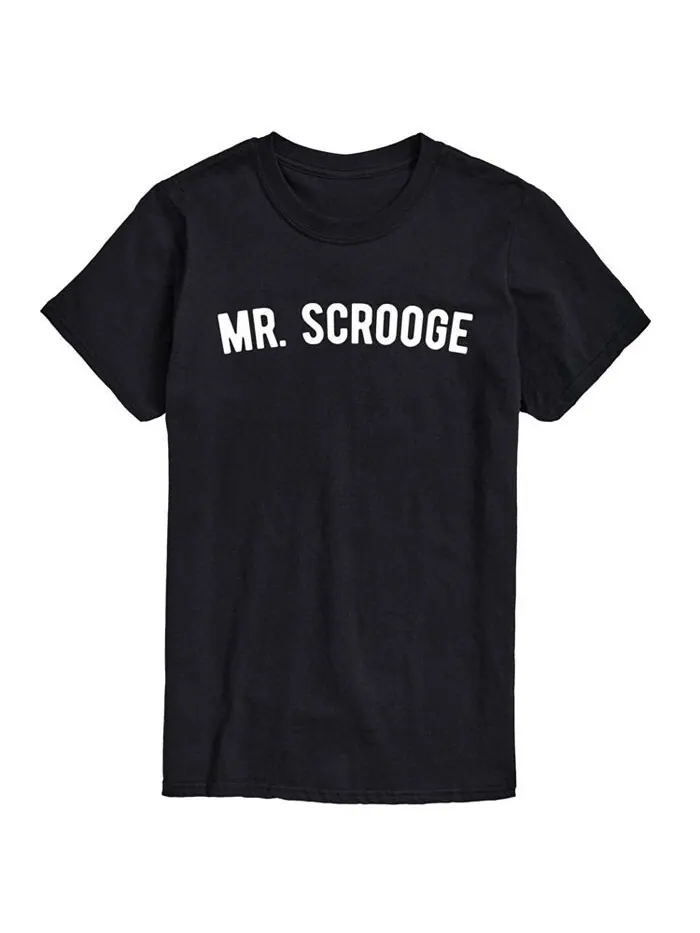 Мужская футболка с коротким рукавом Mr Scrooge AIRWAVES — изображение 1 из 2, черный