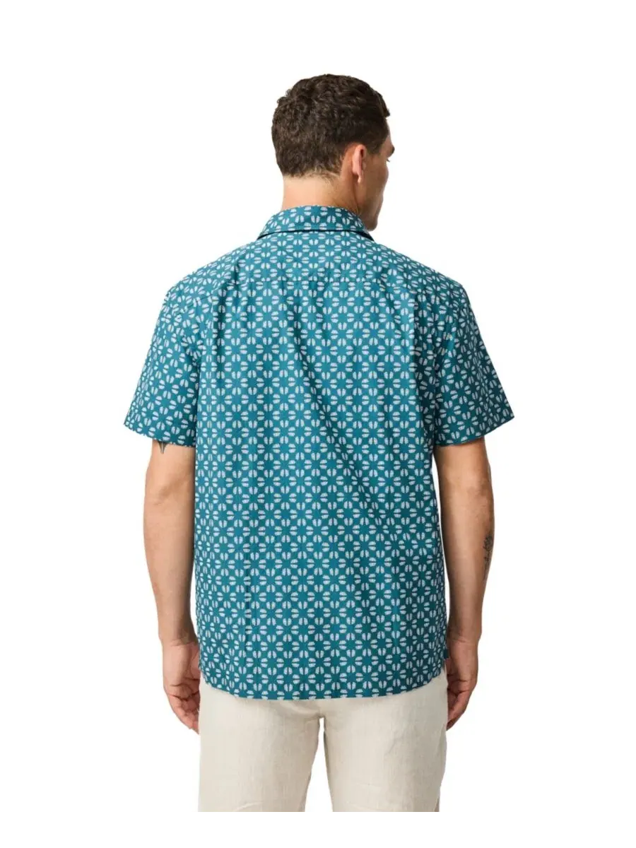 Мужская рубашка Crown Hill Weekend Fit Rodd & Gunn — изображение 4 из 6, камнестень