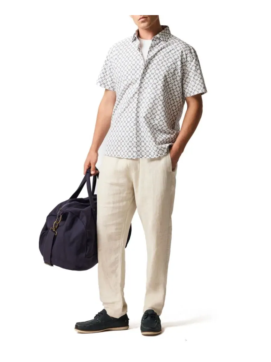 Мужская рубашка Crown Hill Weekend Fit Rodd & Gunn — изображение 3 из 6, королевский