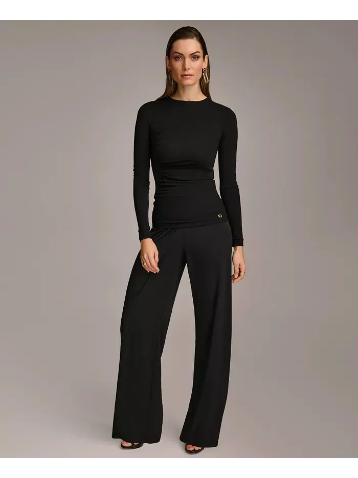 Коллекция трикотажных изделий Donna Karan Donna Karan New York — изображение 2 из 3, черный
