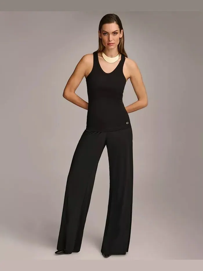 Коллекция трикотажных изделий Donna Karan Donna Karan New York — изображение 3 из 3, черный