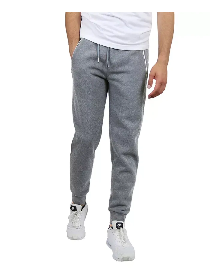 Мужские спортивные брюки с флисовой подкладкой Jogger Blue Ice — изображение 1 из 3, серый