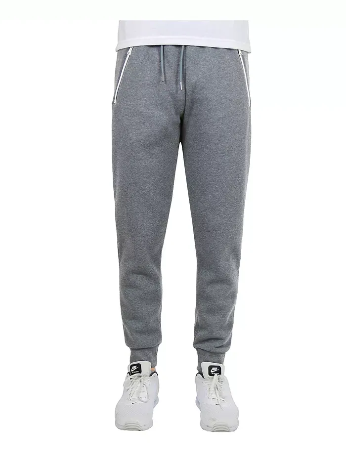 Мужские спортивные брюки с флисовой подкладкой Jogger Blue Ice — изображение 2 из 3, серый