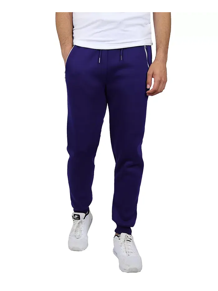 Мужские спортивные брюки с флисовой подкладкой Jogger Blue Ice — изображение 1 из 3, темно-синий