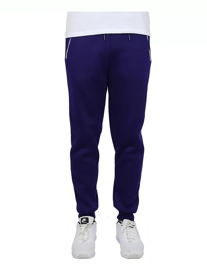 Мужские спортивные брюки с флисовой подкладкой Jogger Blue Ice — изображение 2 из 3, темно-синий