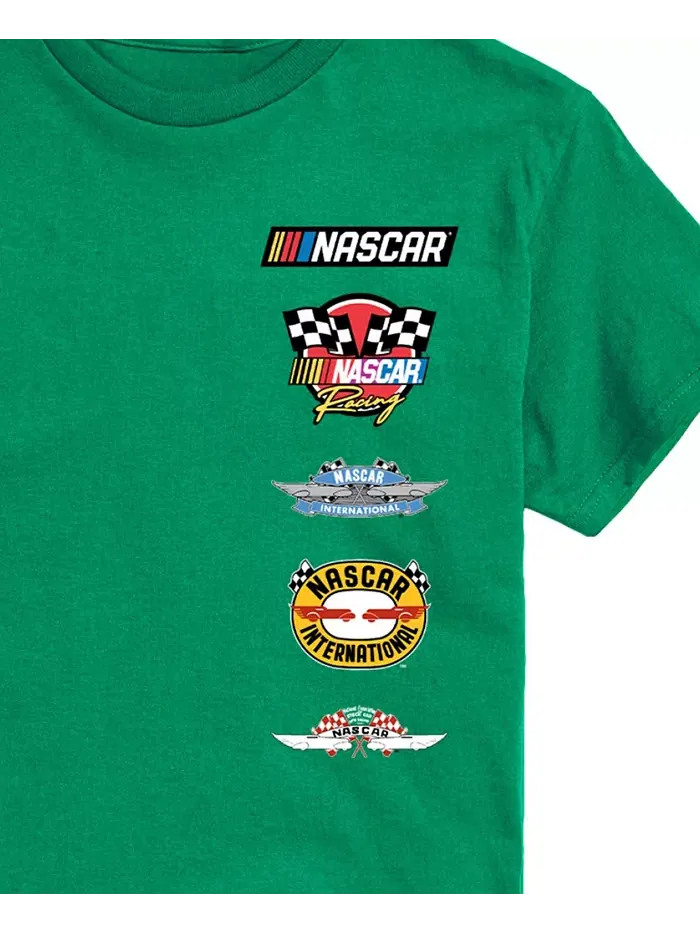 Мужская футболка с коротким рукавом NASCAR Logo AIRWAVES — изображение 3 из 3, зеленый