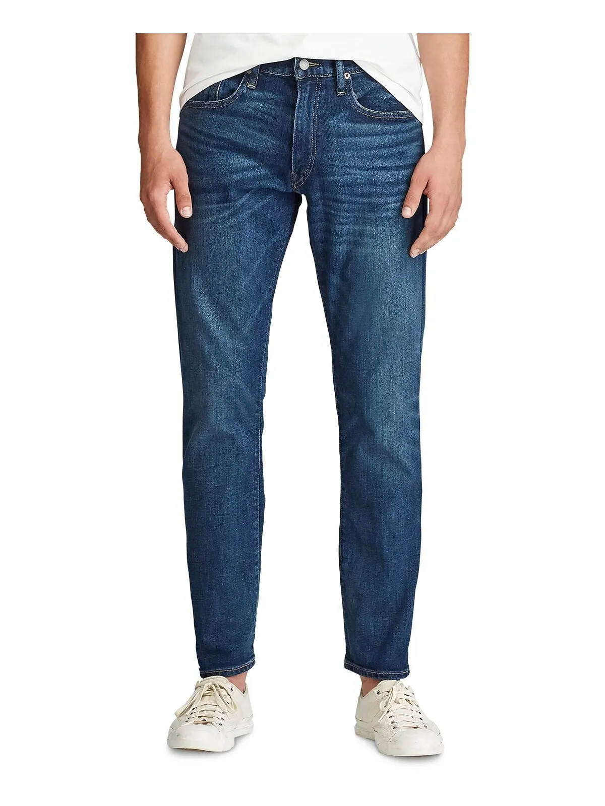 Мужские прямые джинсы hampton relaxed Polo Ralph Lauren — изображение 1 из 12, мульти