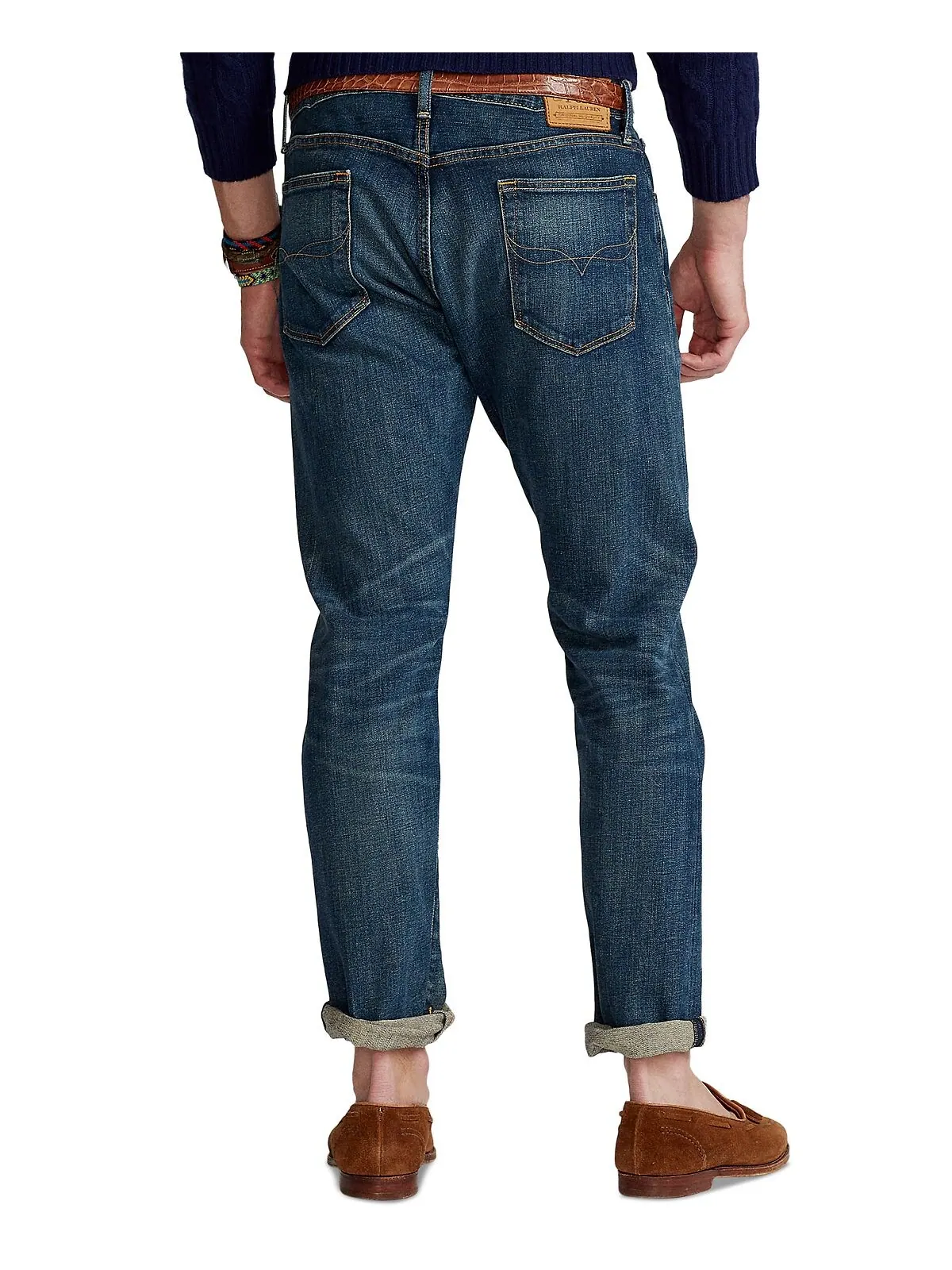 Мужские прямые джинсы hampton relaxed Polo Ralph Lauren — изображение 5 из 12, мульти
