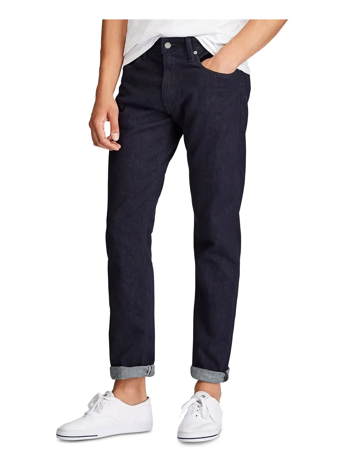 Мужские прямые джинсы hampton relaxed Polo Ralph Lauren — изображение 1 из 10, мульти