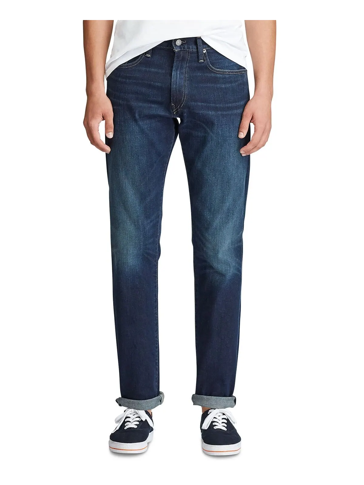 Мужские прямые джинсы hampton relaxed Polo Ralph Lauren — изображение 1 из 13, мульти
