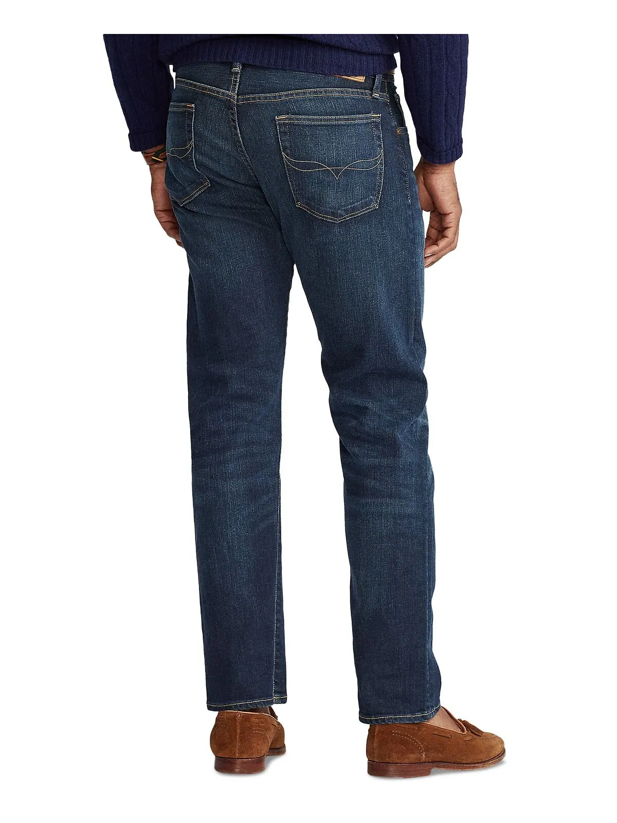 Мужские прямые джинсы hampton relaxed Polo Ralph Lauren — изображение 4 из 13, мульти