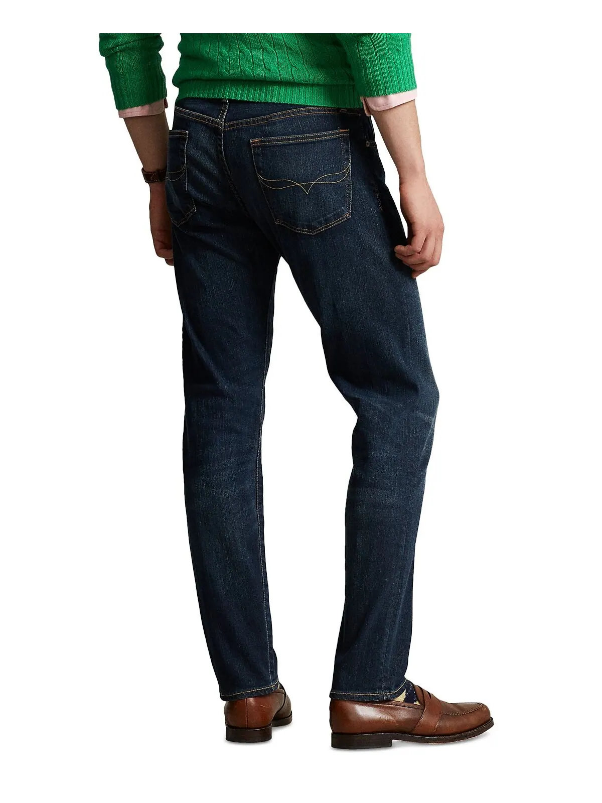 Мужские прямые джинсы hampton relaxed Polo Ralph Lauren — изображение 9 из 13, мульти