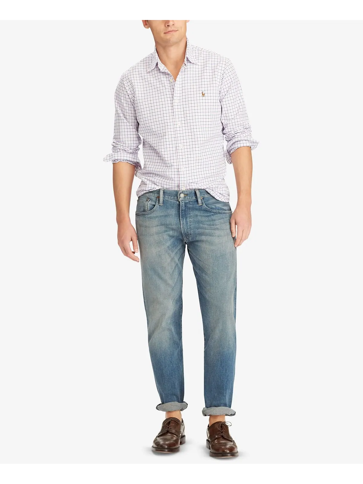 Мужские прямые джинсы hampton relaxed Polo Ralph Lauren — изображение 10 из 11