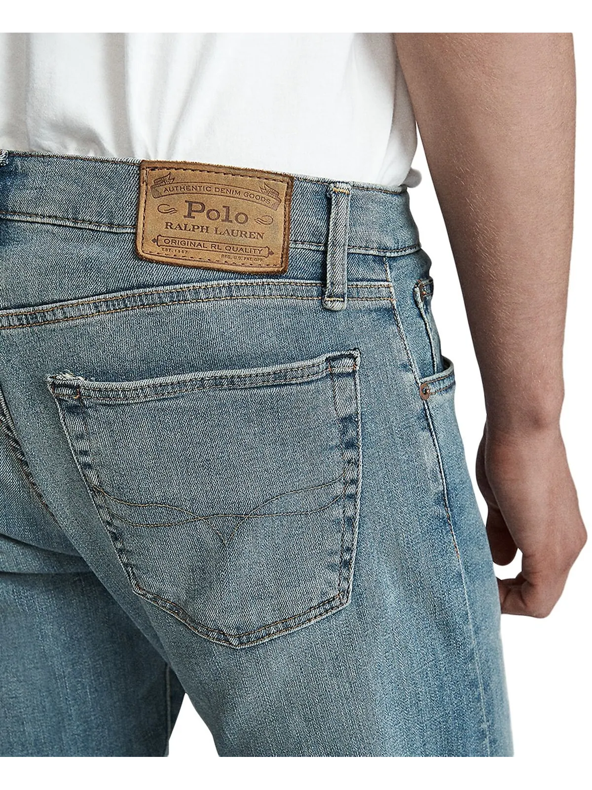 Мужские прямые джинсы hampton relaxed Polo Ralph Lauren — изображение 5 из 11