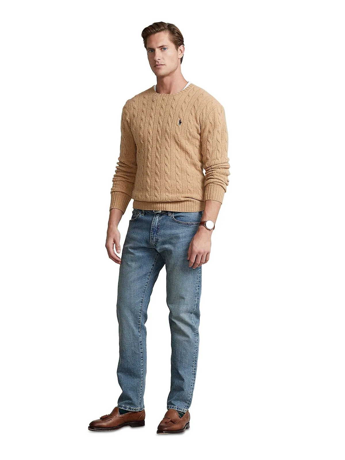Мужские прямые джинсы hampton relaxed Polo Ralph Lauren — изображение 6 из 11