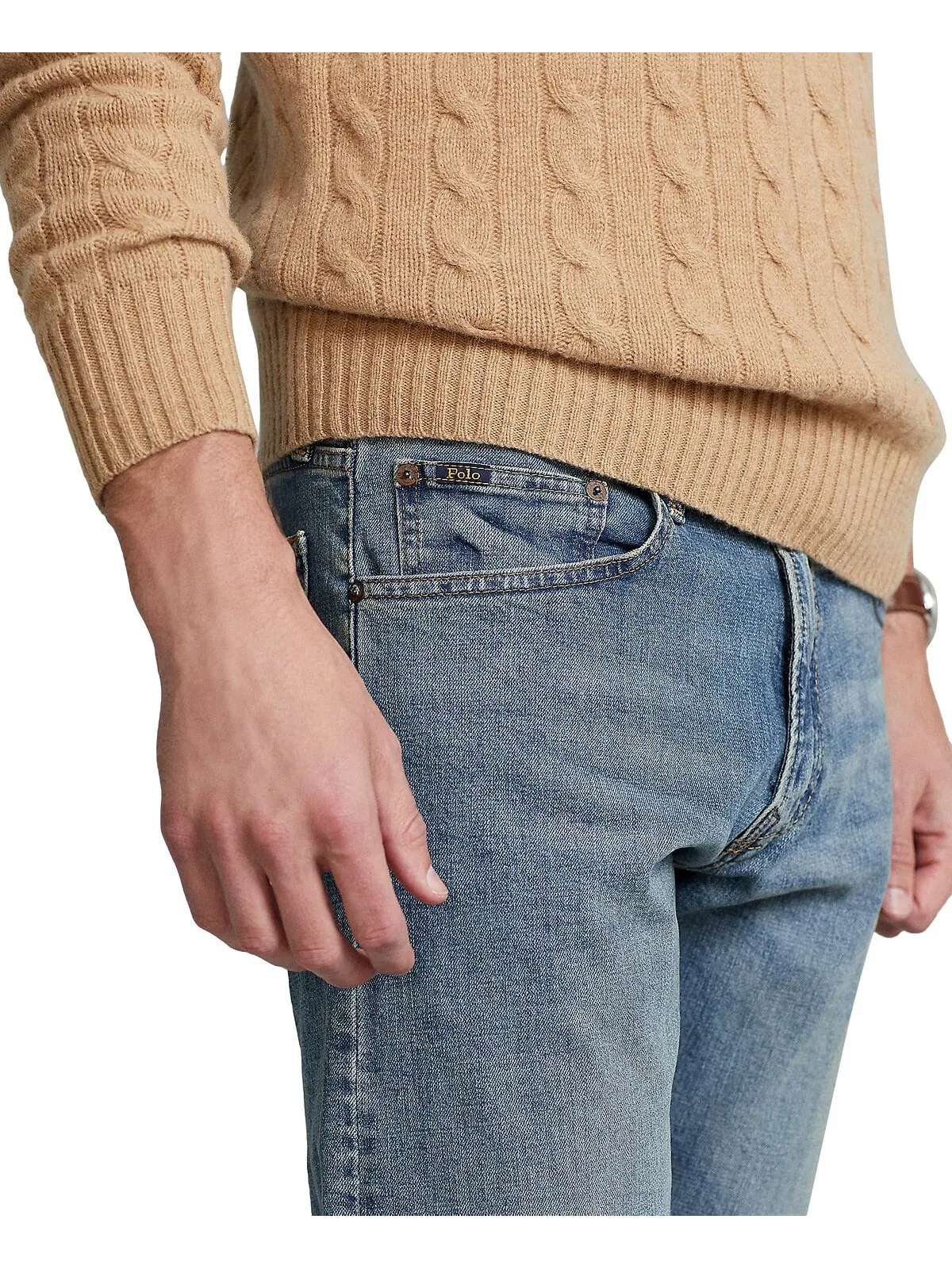 Мужские прямые джинсы hampton relaxed Polo Ralph Lauren — изображение 8 из 11