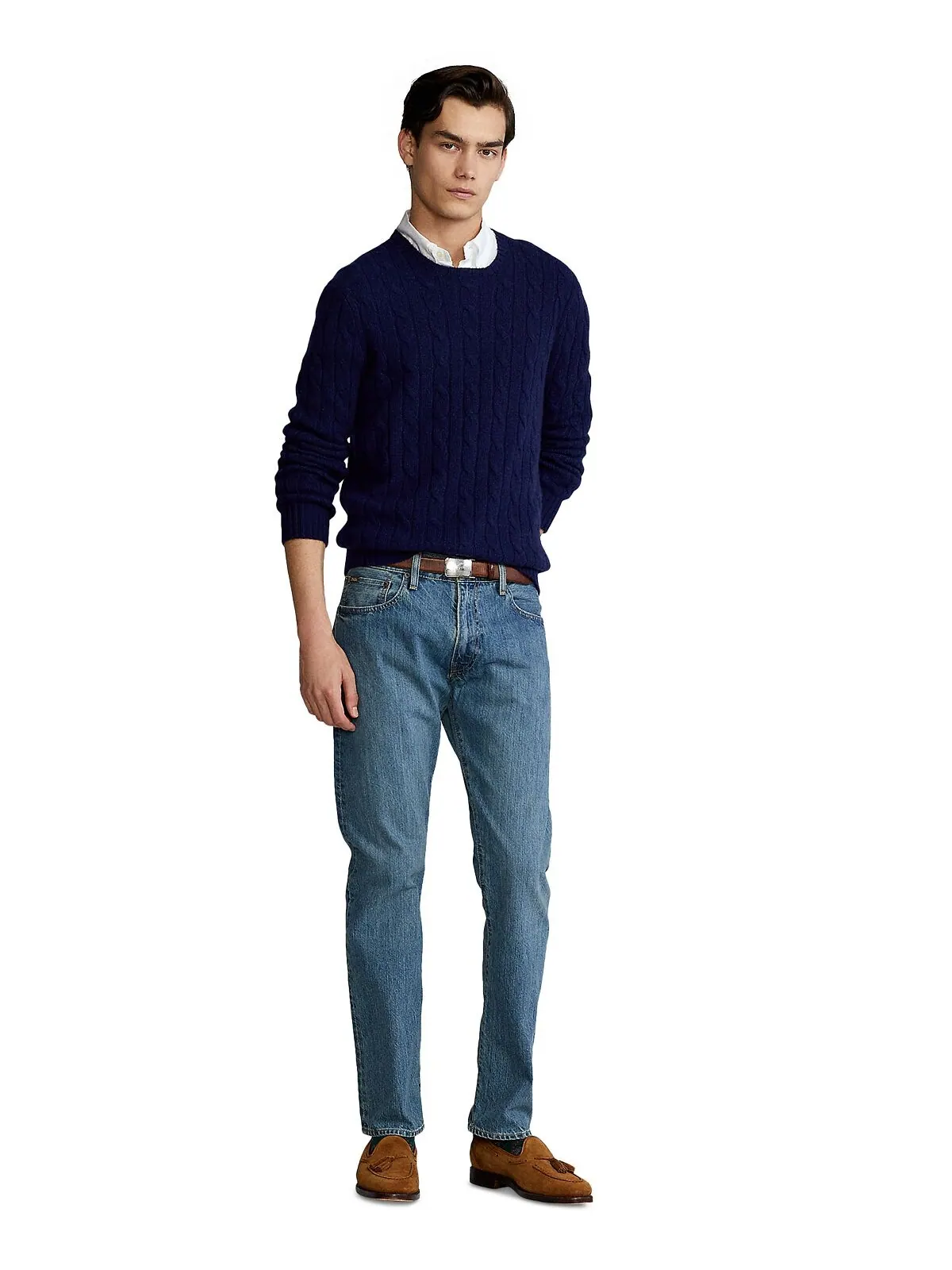 Мужские прямые джинсы hampton relaxed Polo Ralph Lauren — изображение 3 из 9