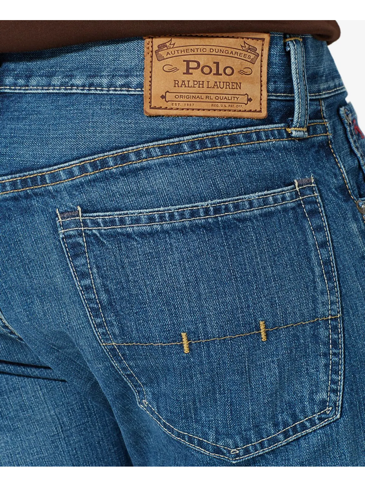Мужские прямые джинсы hampton relaxed Polo Ralph Lauren — изображение 8 из 9