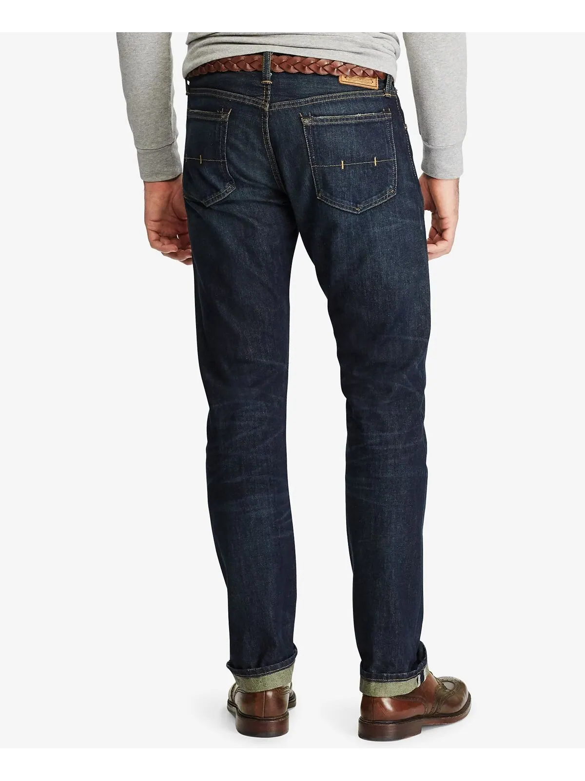 Мужские прямые джинсы hampton relaxed Polo Ralph Lauren — изображение 2 из 9, синий