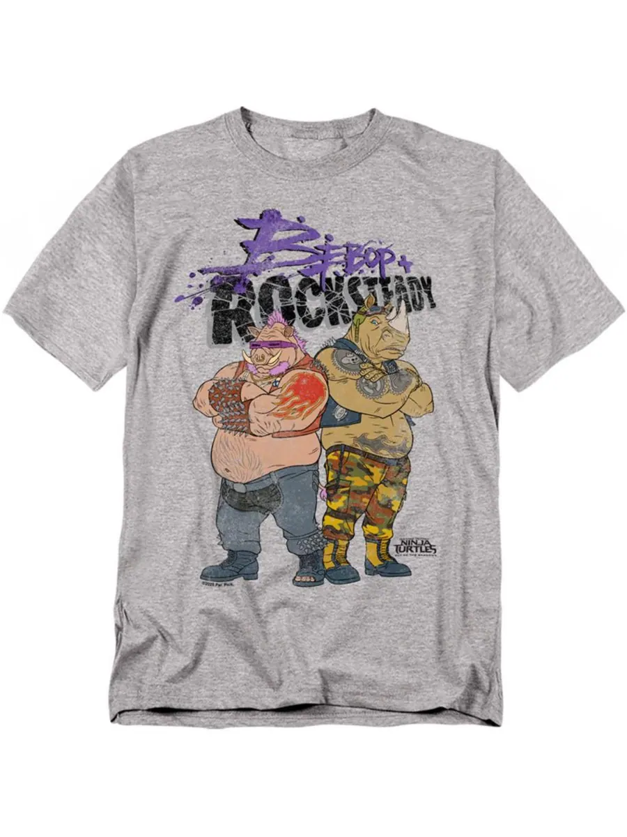 Мужская футболка Out Of The Shadows Bebop And Rocksteady Standing TEENAGE MUTANT NINJA TURTLES — изображение 1 из 3
