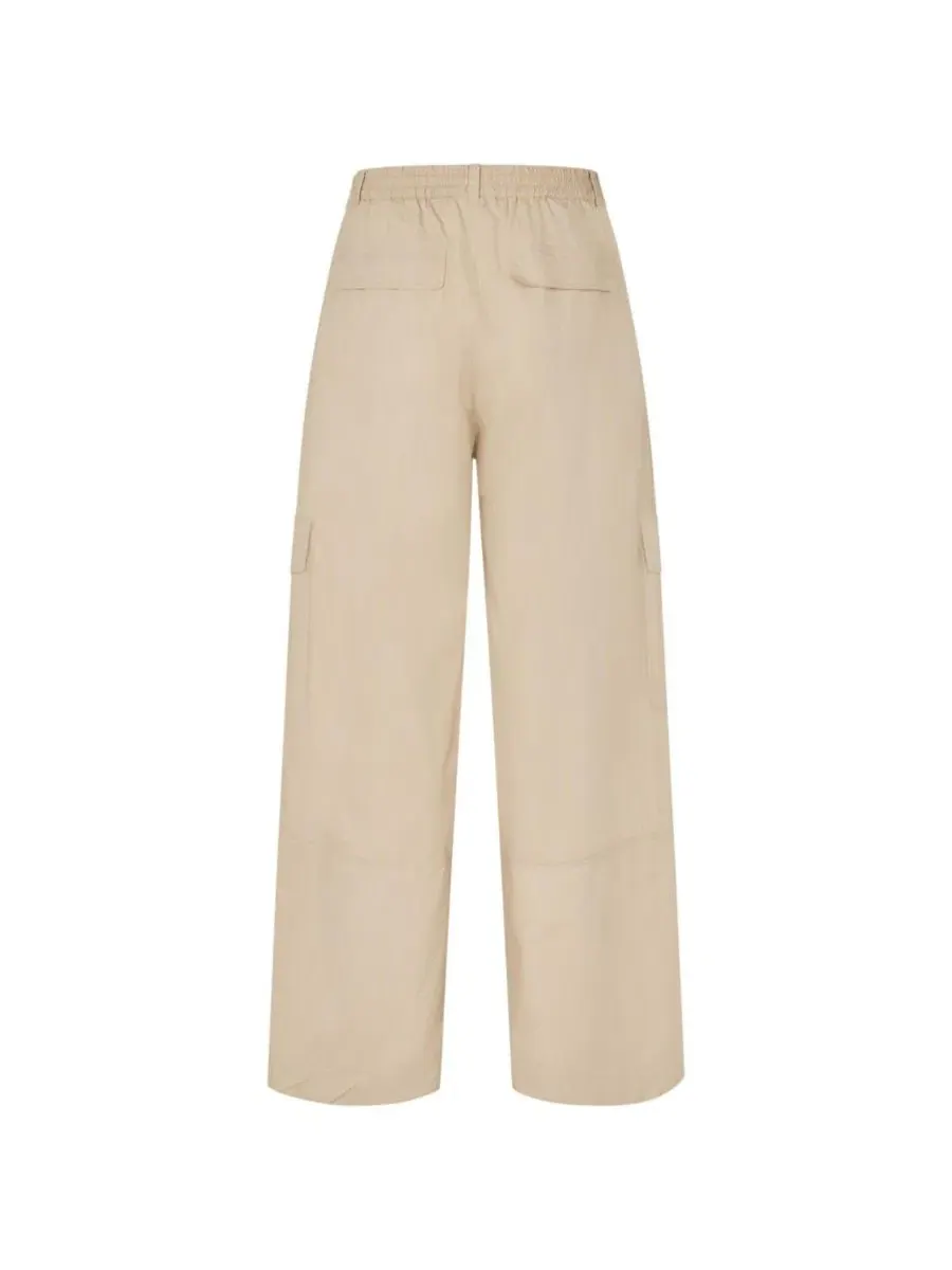 Широкие брюки-карго MaPlythora Wide Leg Cargo Trousers Masai Copenhagen — изображение 5 из 6, белый