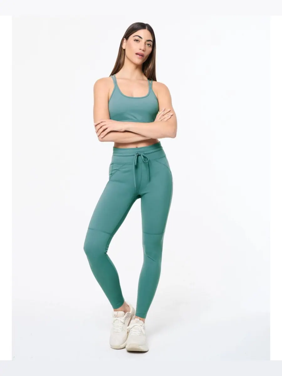 Женские леггинсы Silvia Sergio Tacchini — изображение 8 из 8, зеленый