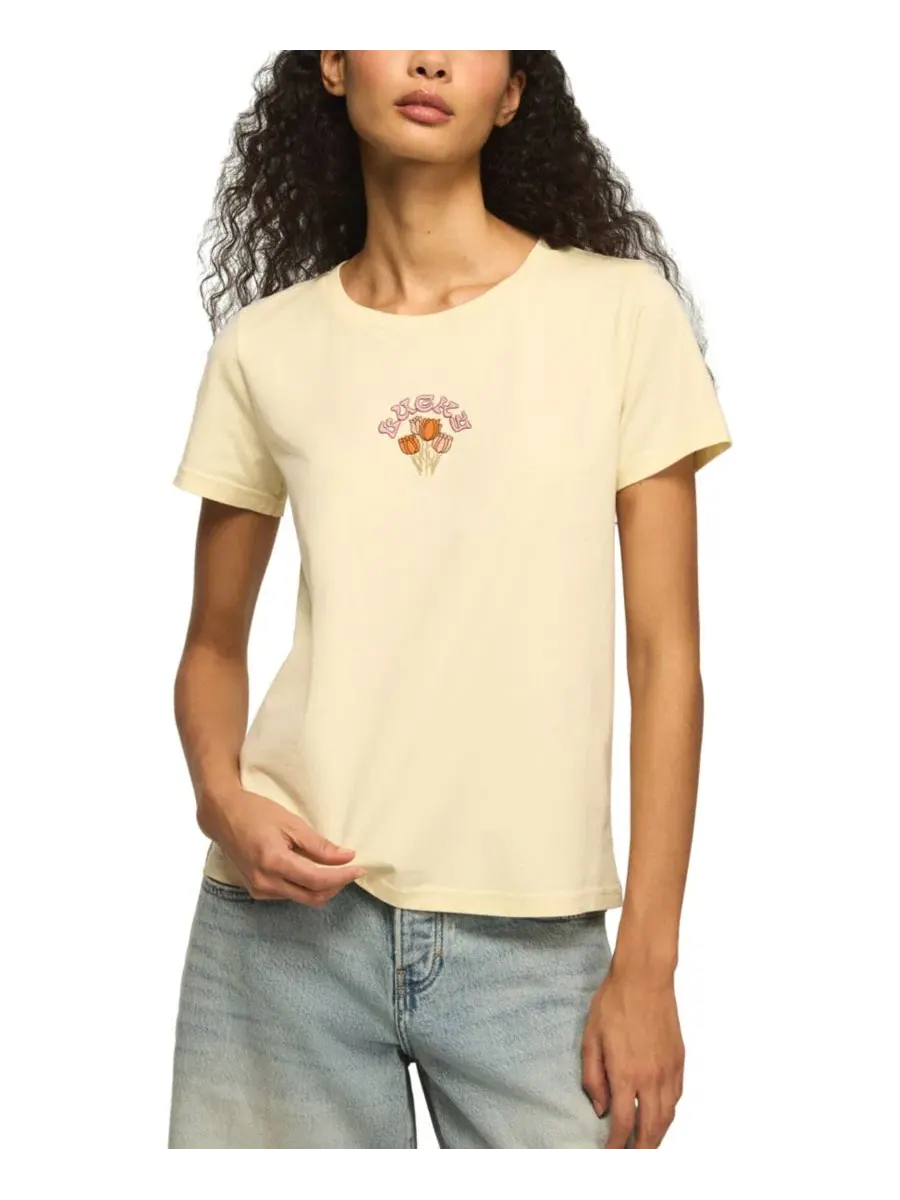 Футболка с вышивкой Lucky Brand