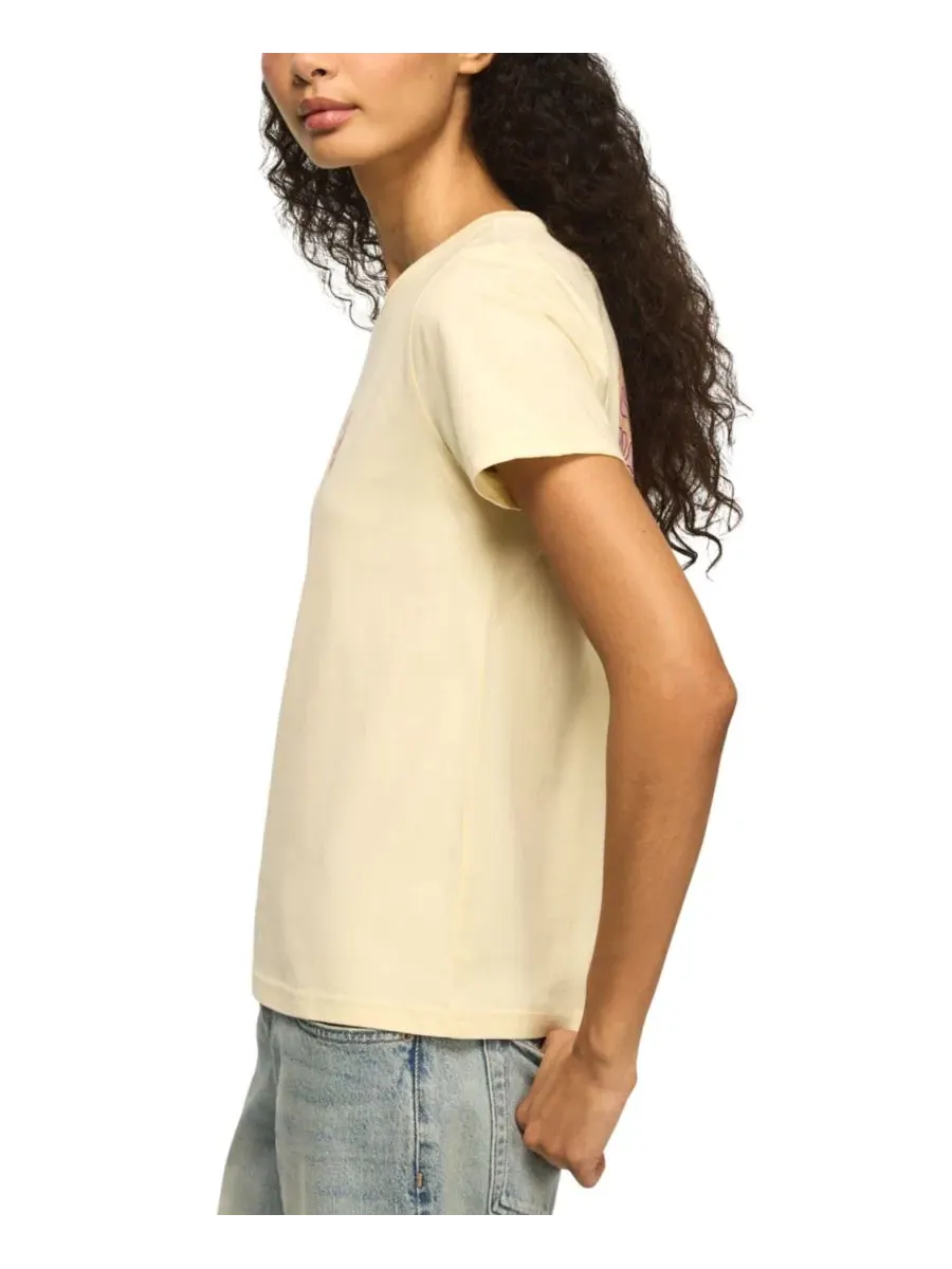 Футболка с вышивкой Lucky Brand — изображение 2 из 4, ангора