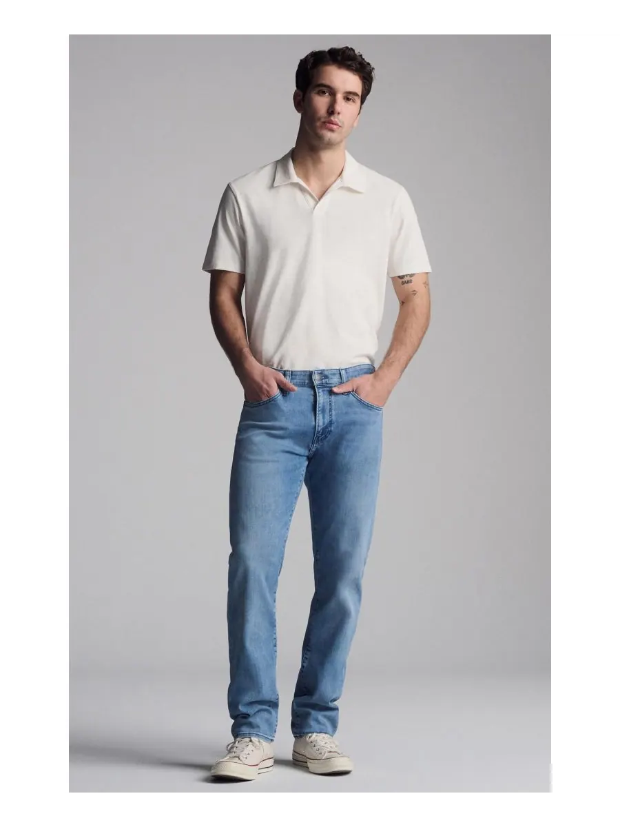 Мужские брюки Mavi Jake Slim Leg в светлом оттенке с матовой поверхностью Supermove Mavi Jeans — изображение 6 из 6