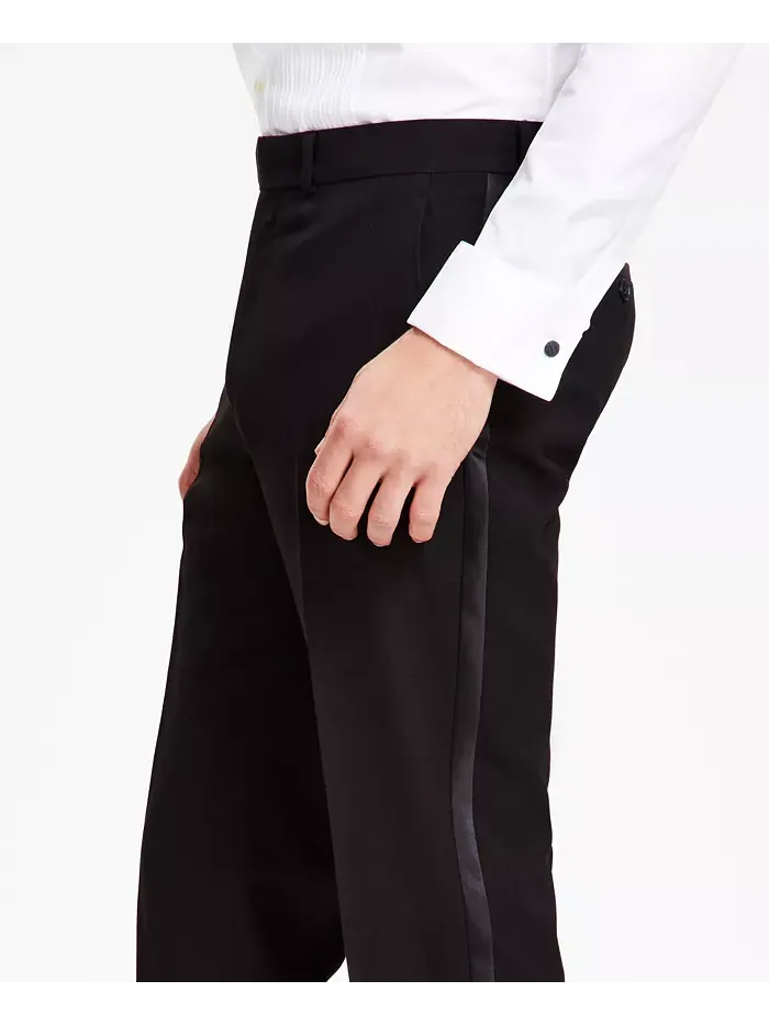 Мужской классический костюм-смокинг Slim-Fit Ready Flex Kenneth Cole Reaction — изображение 5 из 6, черный