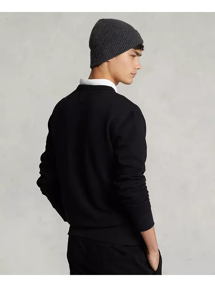 Мужской флисовый свитшот RL Polo Ralph Lauren — изображение 2 из 9, черный